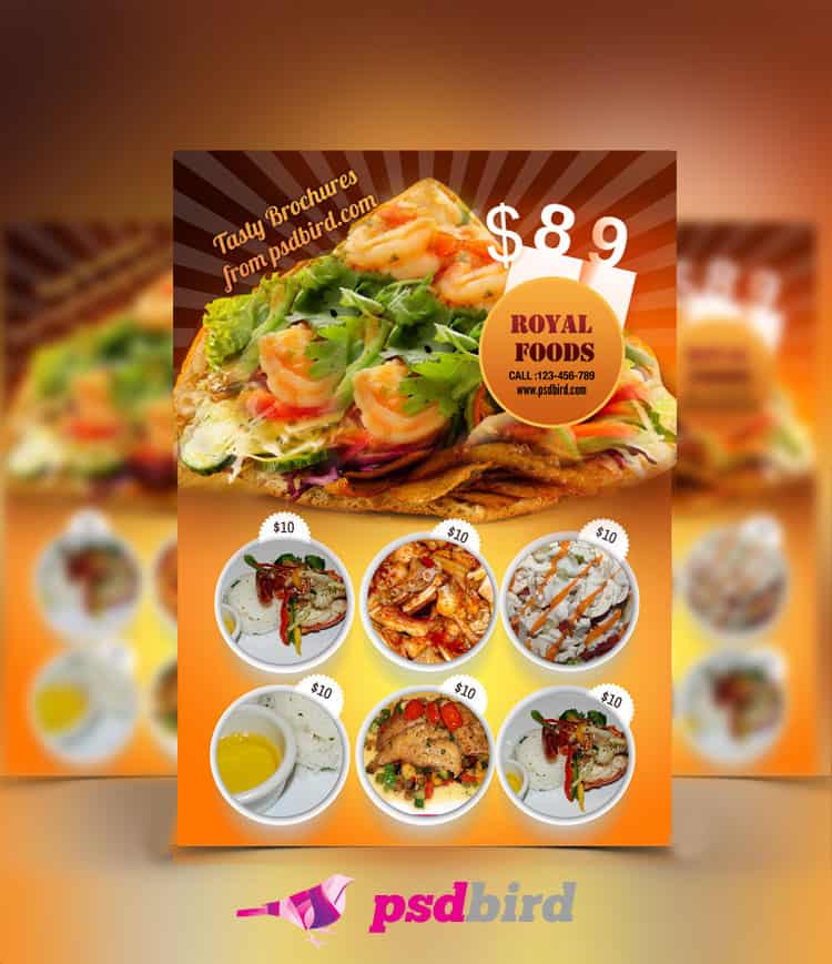 Food Menu Template Psd Free Download Serat